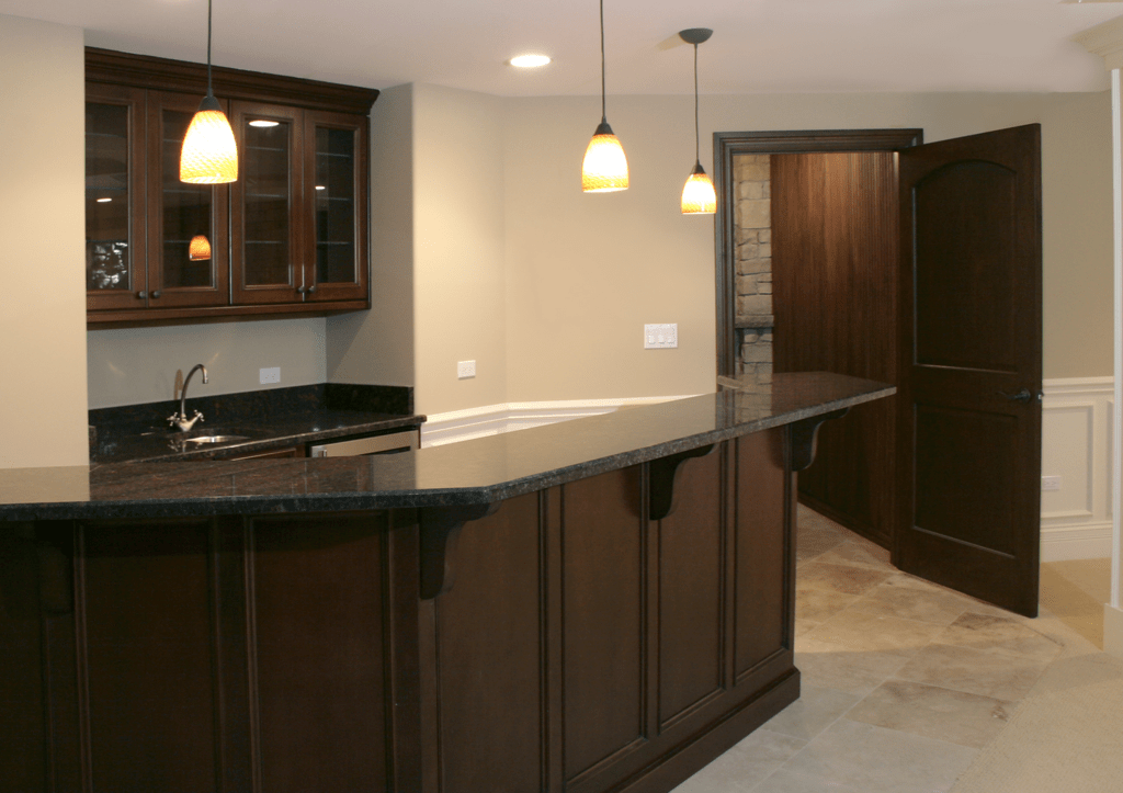 Basement Remodeling Bar