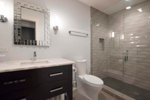 Custom New Construction Home Project - Integrity Construction Consulting, Inc. - Shower  Countertop