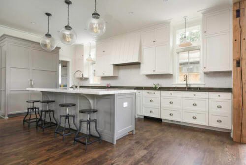 Custom New Construction Home - Integrity Construction Consulting, Inc. - Kitchen Area with Island